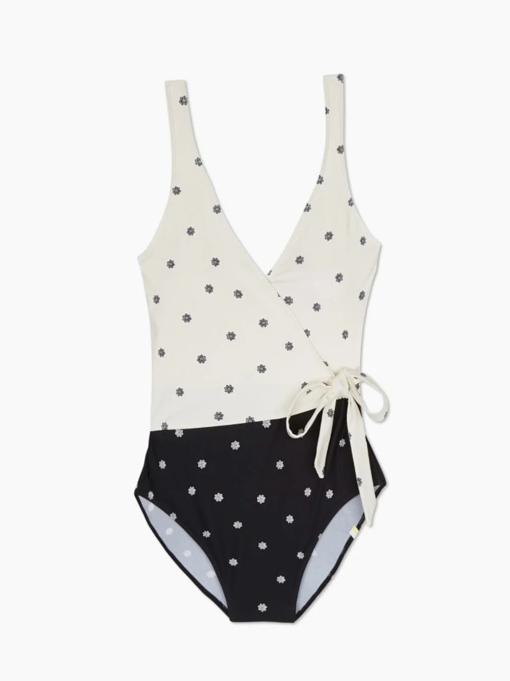 Summersalt | The Perfect Wrap One-Piece Swimsuit Microfloral Sea Urchin ~ NWT 10
